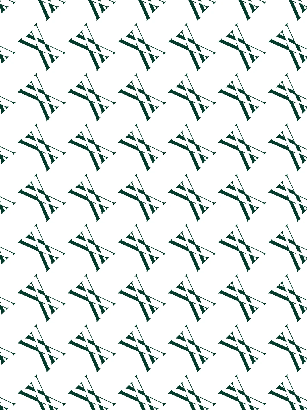Monogramm-Musterkachel
