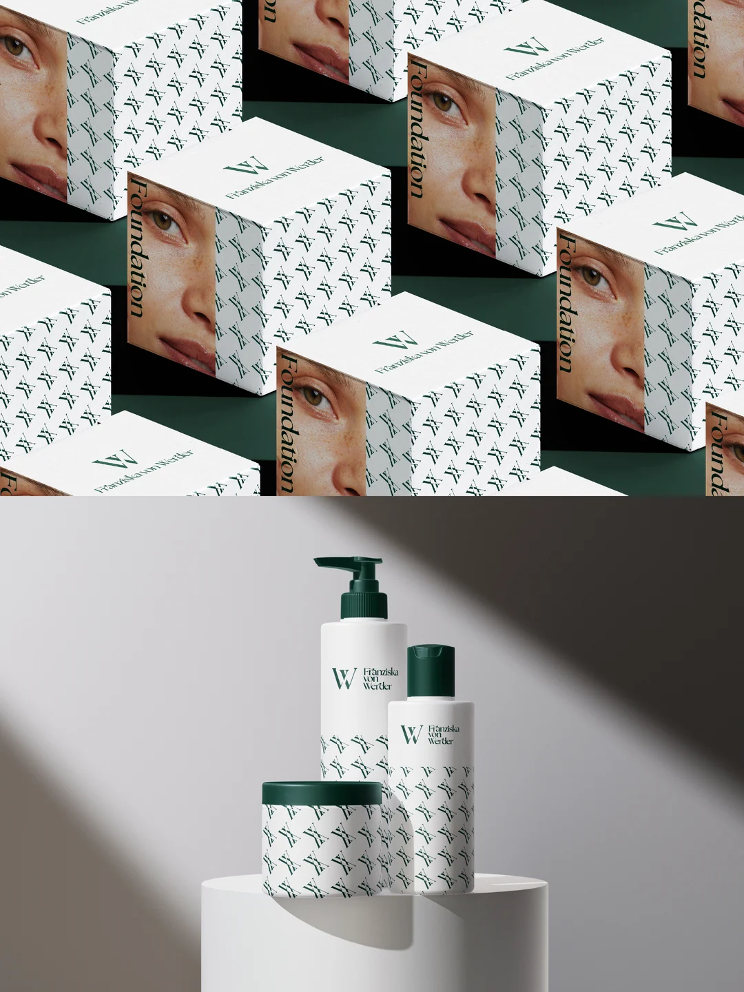 Produktverpackung mit Franziska von Werder Branding